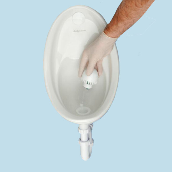 AquaShield Urinal Maintenance Device Cartridge Gentworks Urinals